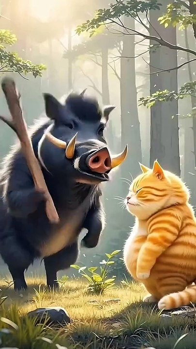 Ai animated Cat funny video. Viral Cats - Ep 175