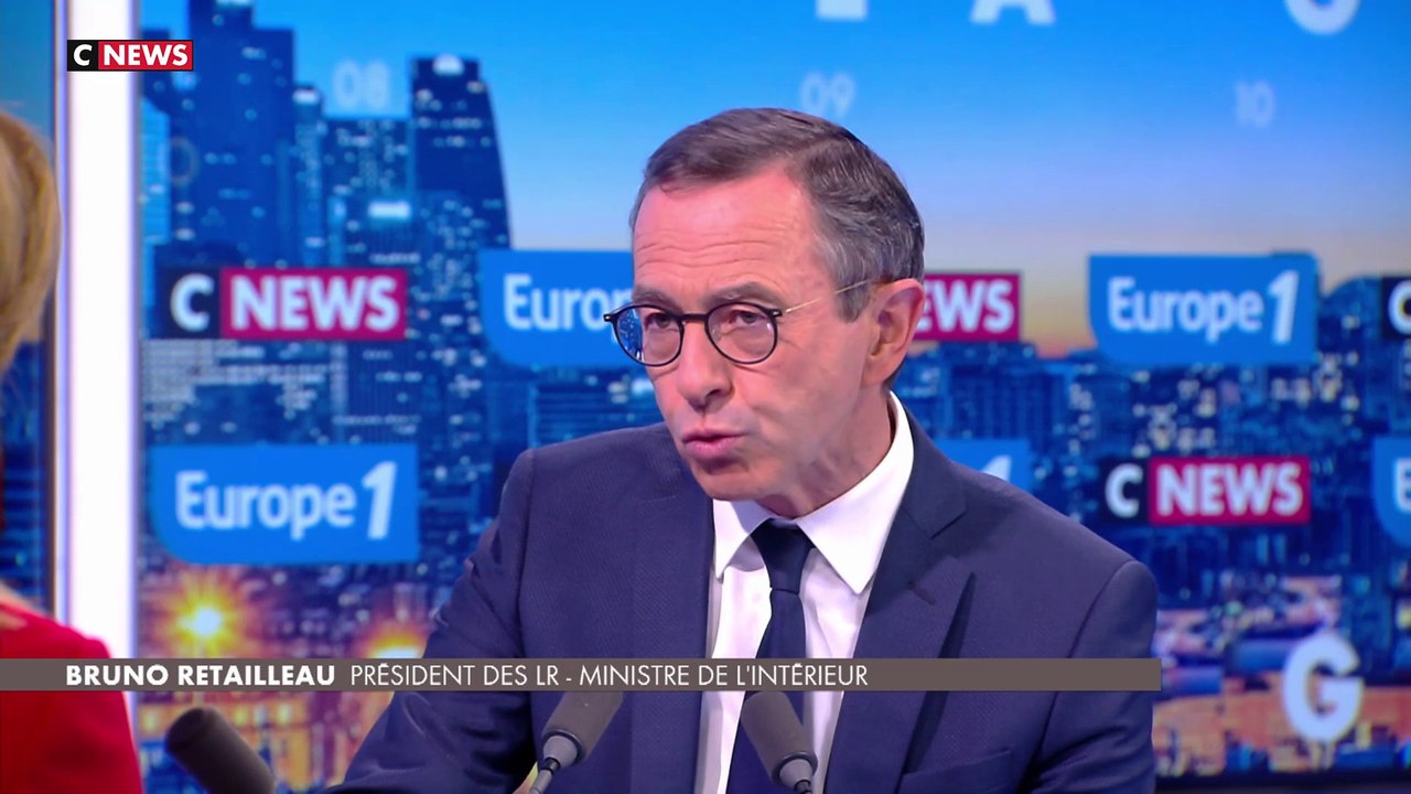 Ce qu'il faut retenir de l'interview de Bruno Retailleau sur CNEWS