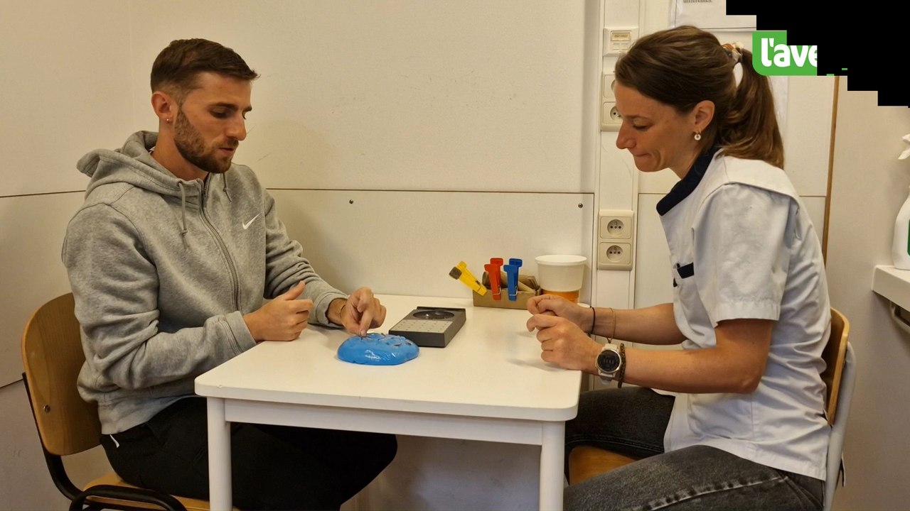 Manu De Castris, joueur de Faimes, en revalidation