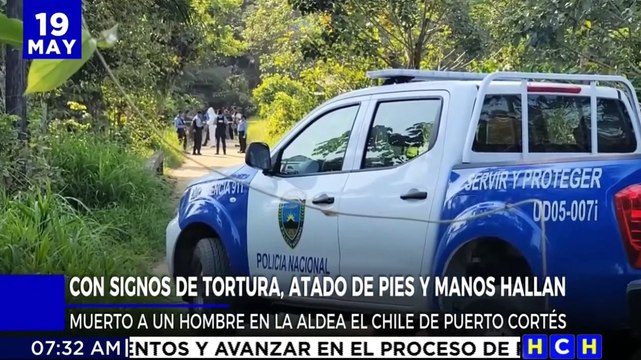 ¡Brutal! Atado y torturado dejan cadáver de un joven en Puerto Cortés