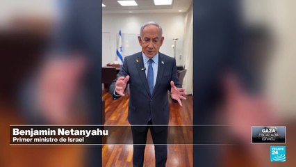 Netanyahu anuncia entrega de ayuda en Gaza por razones "diplomáticas", no humanitarias