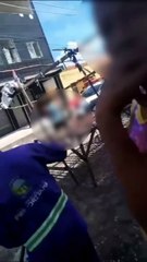 Homem é agredido por PM durante abordagem em Pindoretama