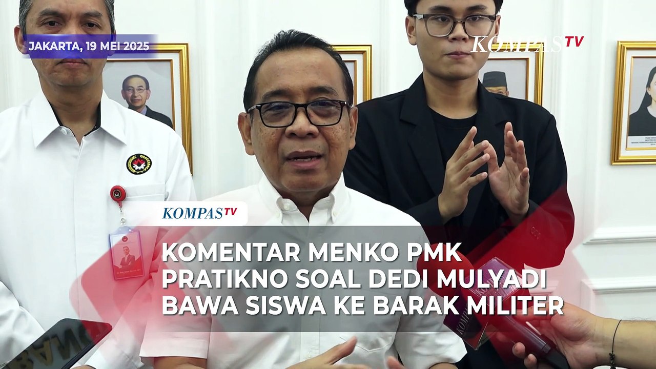 Komentar Menko PMK Pratikno soal Dedi Mulyadi Kirim Siswa Bermasalah ke Barak Militer