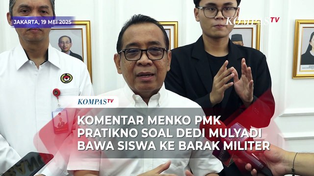 Komentar Menko PMK Pratikno soal Dedi Mulyadi Kirim Siswa Bermasalah ke Barak Militer