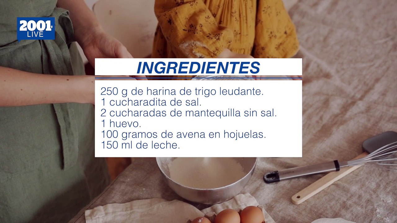 Arepas de trigo y avena: prepáralas con pocos ingredientes y en 15 minutos