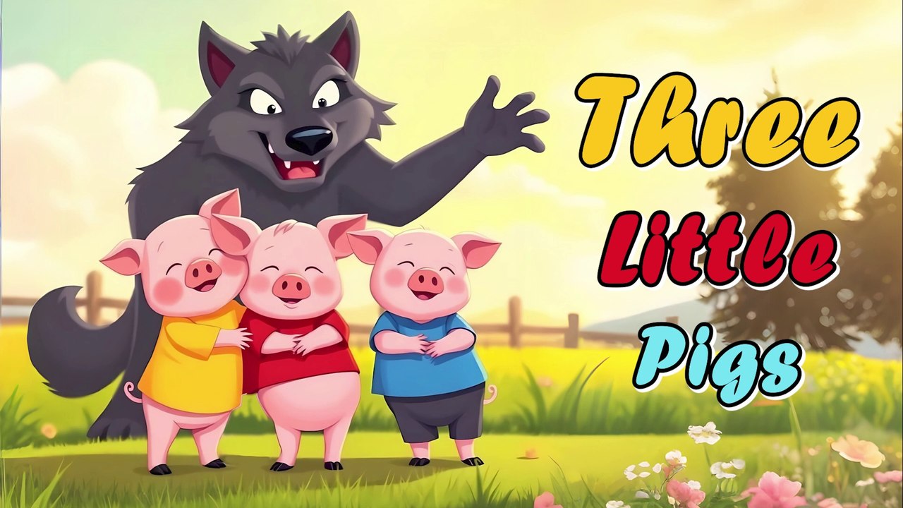 The Three Little Pigs 🐷 And The Bad Wolf 🐺| Fairy Tales | Bedtime Stories for kids | Read aloud