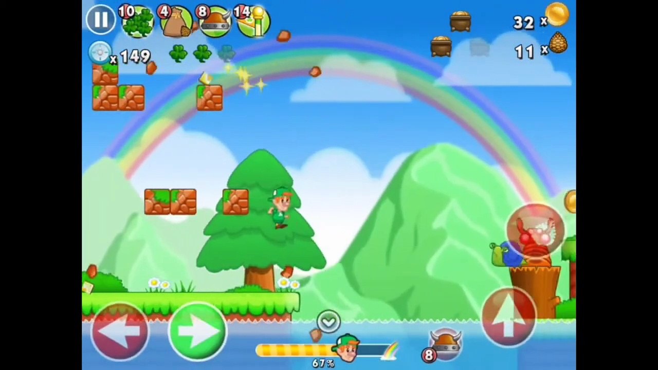 🍀 Lep’s World Walkthrough | World 19🌈
