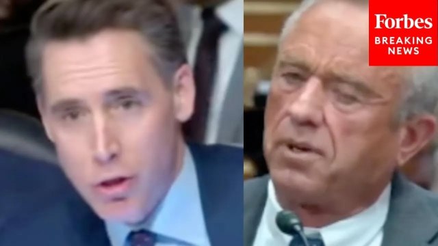 'Do You Continue To Stand By That?': Josh Hawley Questions RFK Jr. About Mifepristone Study