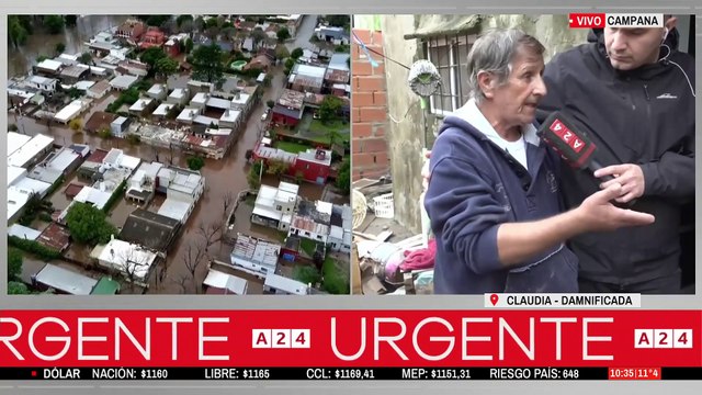 🔴 INUNDACIONES EN CAMPANA: FAMILIAS LO PIERDEN TODO 🌧️