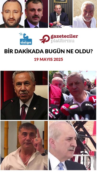 Bir dakikada bugün ne oldu?