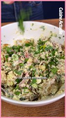 Salade croustillante de pommes de terres tièdes