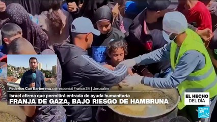 La presión de Estados Unidos fuerza a Netanyahu a aceptar una entrada "básica de alimentos" a Gaza