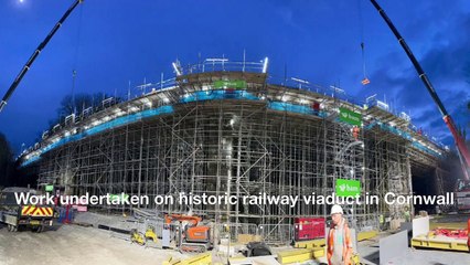 Restoration of Historic Victorian Railway Viaduct in Cornwall 🚆