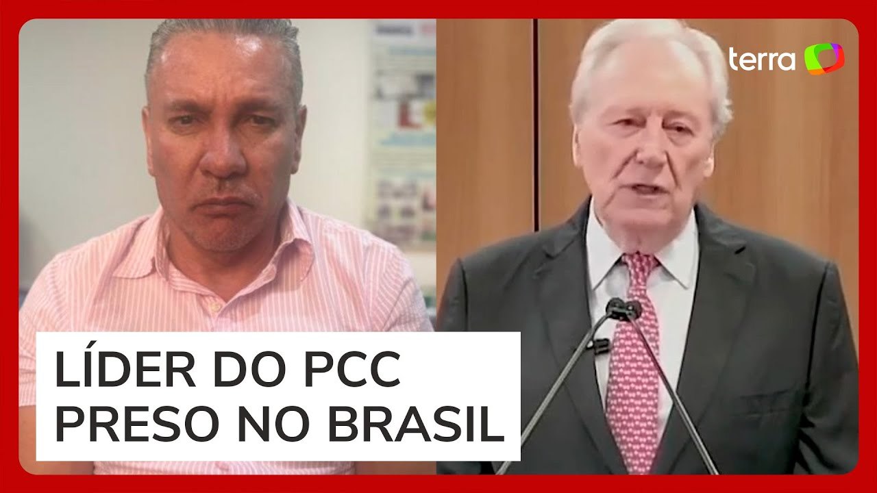 Lewandowski detalha prisão de líder do PCC em o...