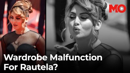 Urvashi Rautela succumbs to a wardrobe malfunction at Cannes or not?