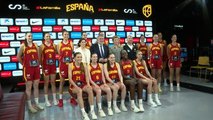Presentación oficial de la Selección Femenina de Baloncesto que disputará el Eurobasket