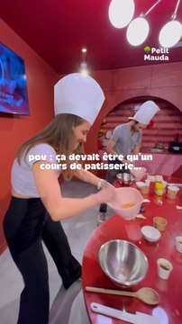 🍰 Un cours de pâtisserie… pas comme les autres ! 🥃©️ Crédit : Petit Mauda👉🏻 Abonne-toi au Petit Mauda pour plus d’inspiration ! 🌳