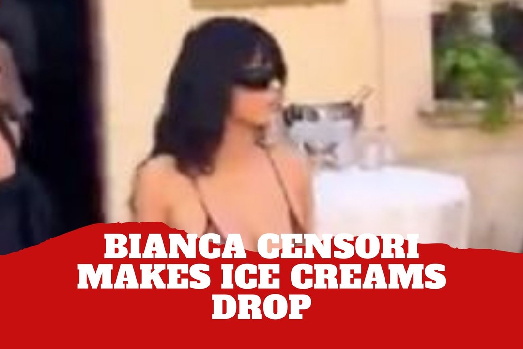 Bianca Censori steps out in a dress that makes Europeans drop their ice creams as she walks by