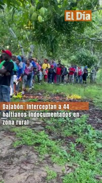 Dajabón: Interceptan a 44 haitianos indocumentados en zona rural