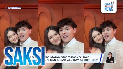 Josh Ford nang matanong tungkol kay Kira Balinger: "I can speak all day about her" | Saksi