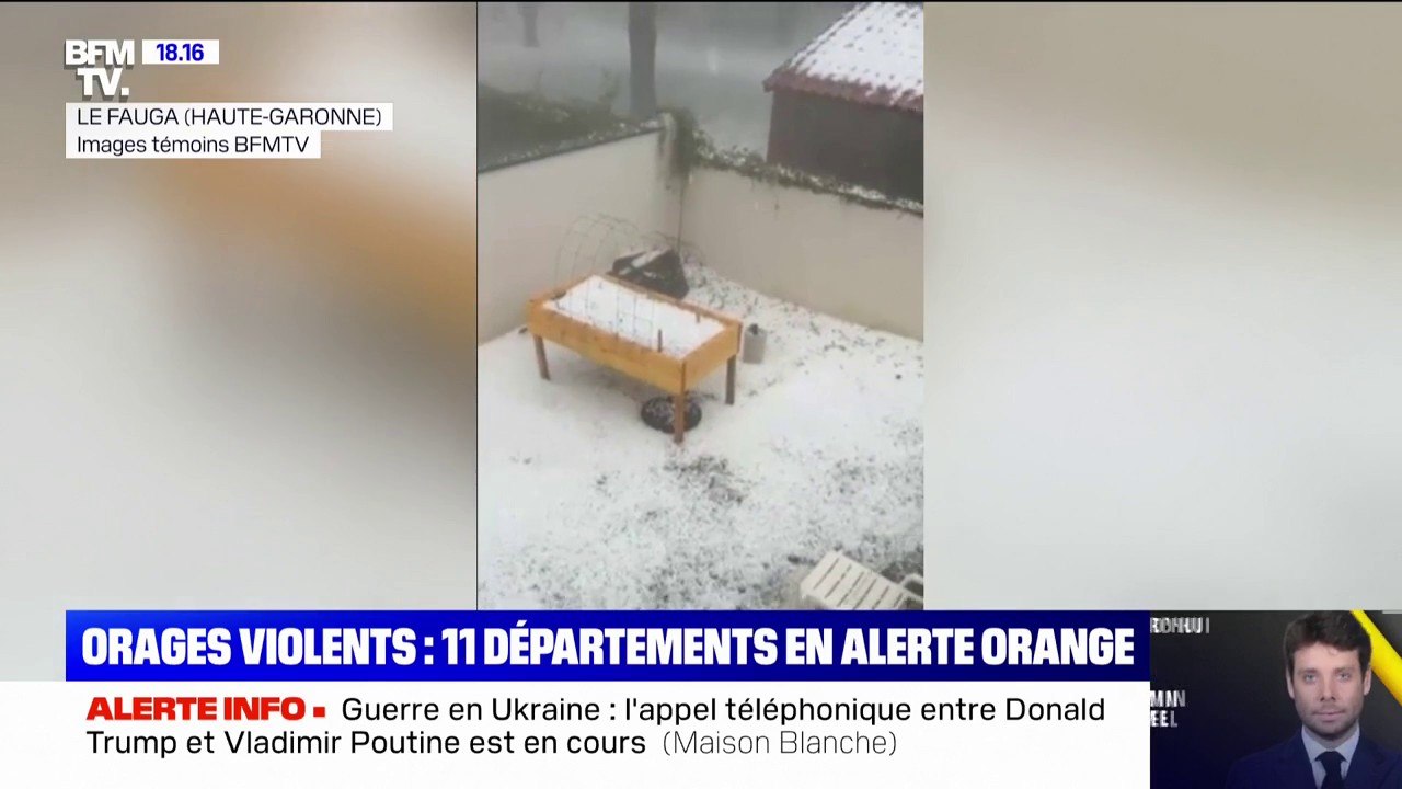 "Je n'ai jamais vécu ça": des habitants témoignent après l'orage de grêle en Haute-Garonne