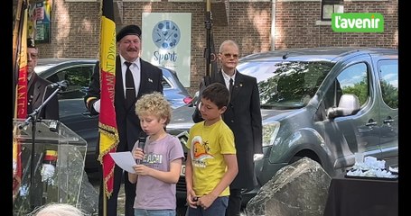 Une cérémonie en paix en attendant l'inauguration du Jardin des Justes à Tournai