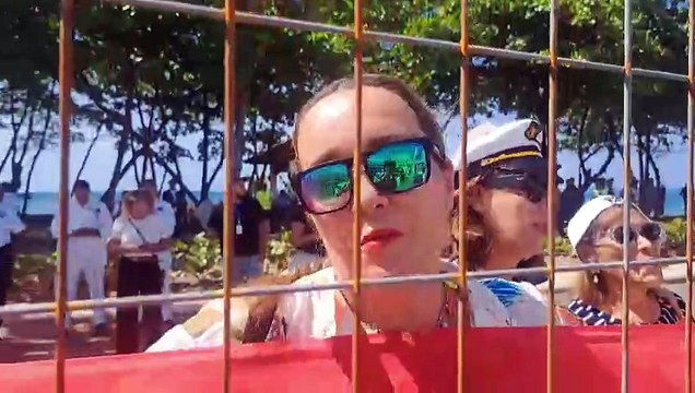 El caluroso recibimiento a la princesa Leonor en su llegada a República Dominicana