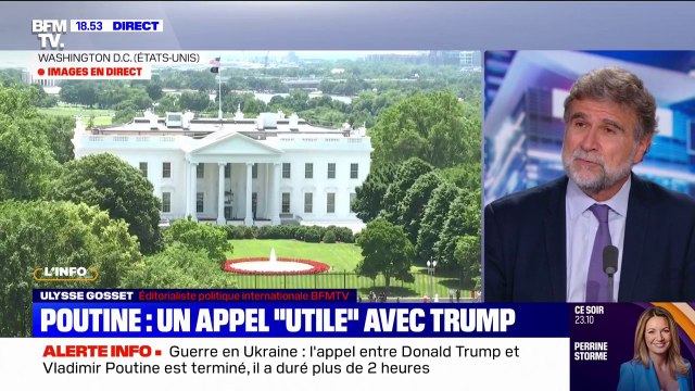 Appel entre Donald Trump et Vladimir Poutine: le président russe salue un entretien utile