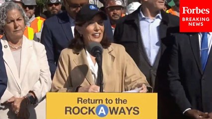 'You Won't Have To Hitch A Ride To Rockaway Beach': Kathy Hochul Celebrates Return Of A Train Service