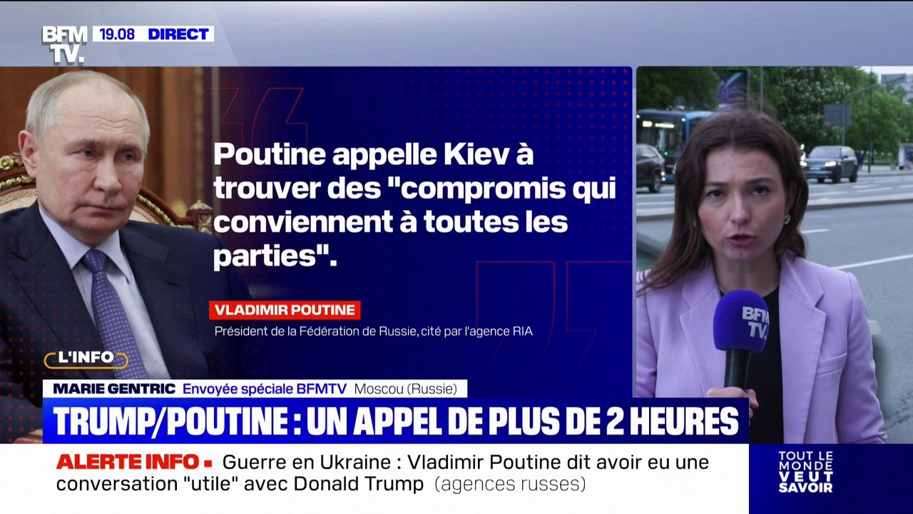 Guerre en Ukraine: pour Vladimir Poutine, un cessez-le-feu est possible si des "accords pertinents" sont conclus