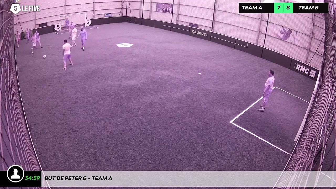 But de Peter G - Team A