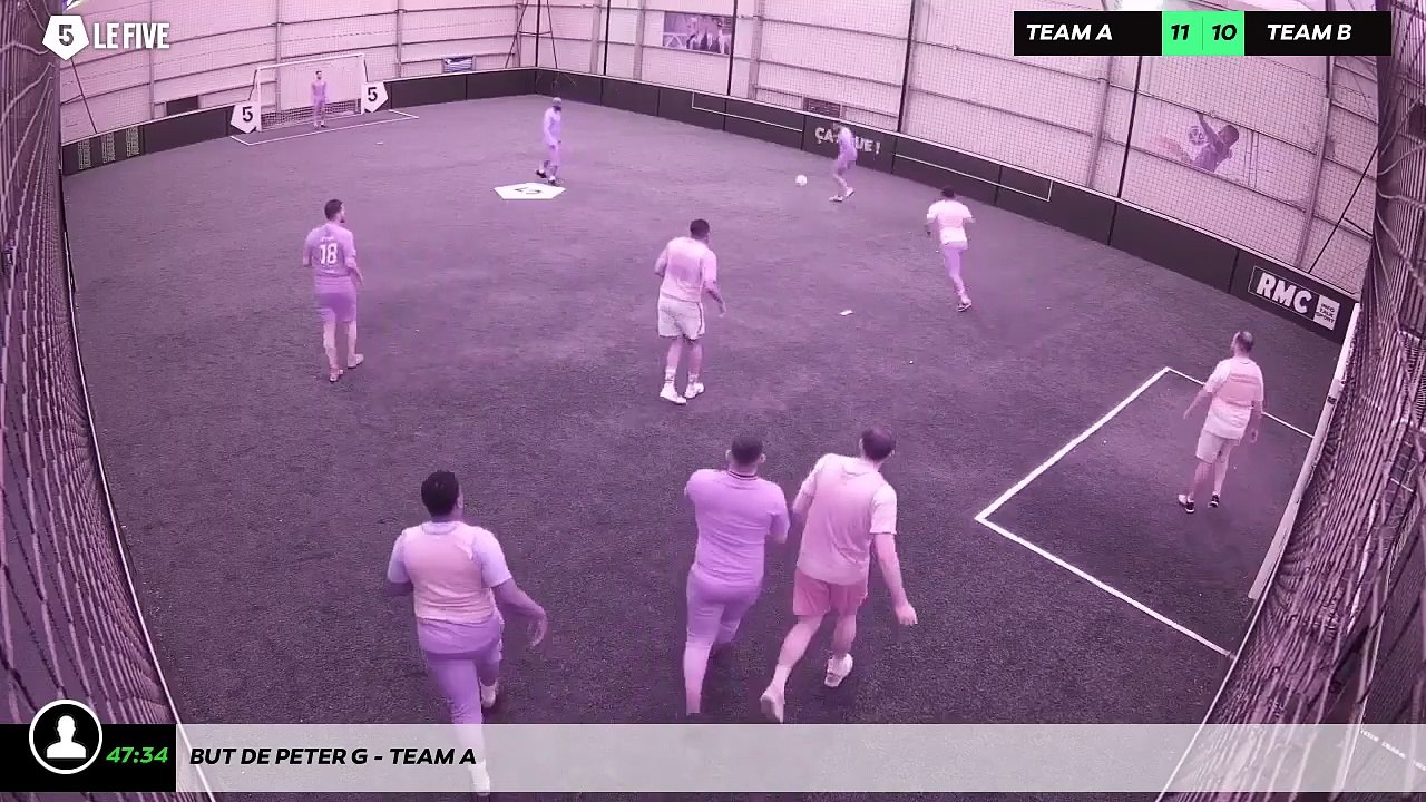 But de Peter G - Team A