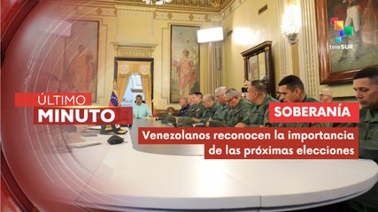 Pdte. Maduro: Venezuela va feliz a la elección número 32