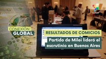 Partido de Milei obtuvo el 30% de los votos en Buenos Aires