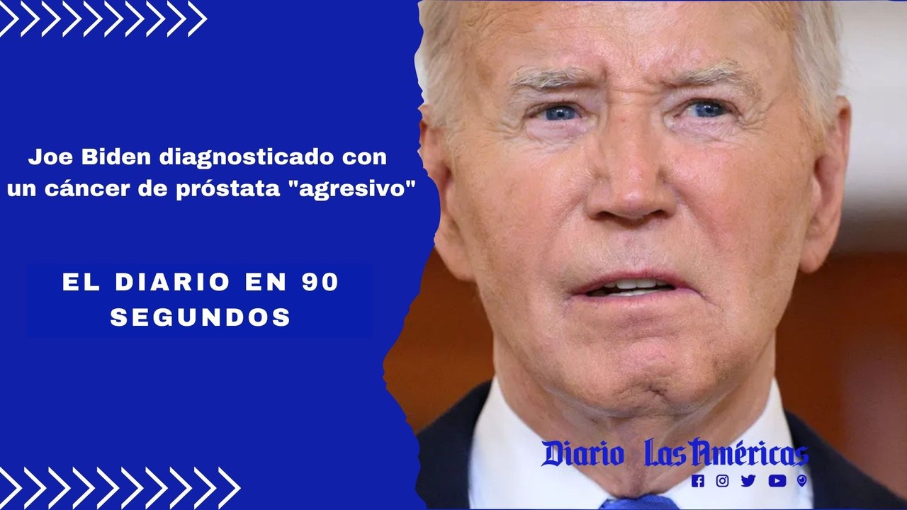 Joe Biden diagnosticado con un cáncer de próstata "agresivo" | El Diario en 90 segundos