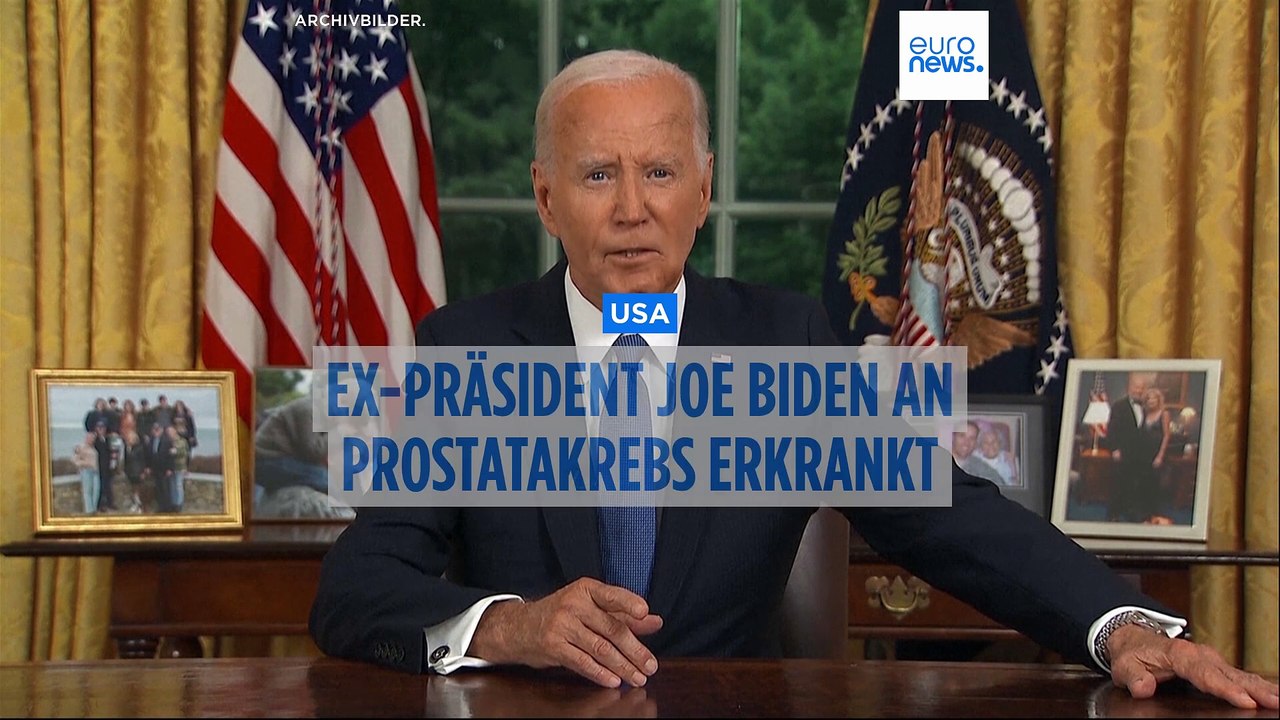 USA: Ex-Präsident Joe Biden an Prostatakrebs erkrankt