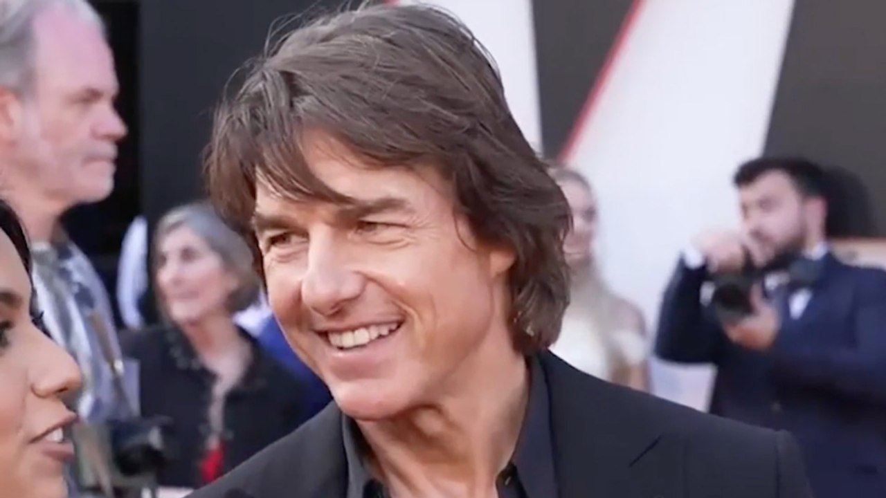 Tom Cruise Says He'll "Never Stop" Making Movies at 'Mission: Impossible' Premiere | THR Video