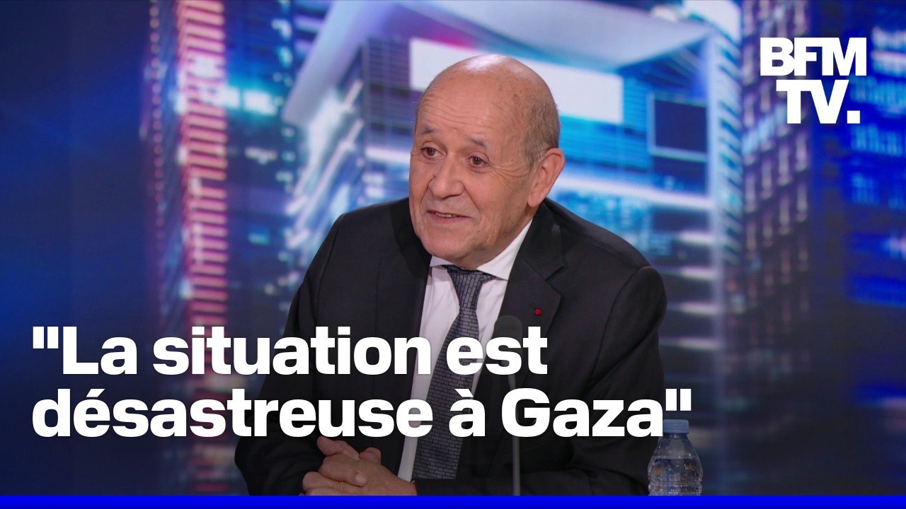 Ukraine, Gaza: l'interview en intégralité de Jean-Yves Le Drian, ex-ministre des Affaires Étrangères