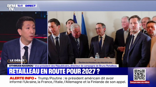 Présidence LR: La droite aujourd'hui s'est trouvé un chef , se félicite Othman Nasrou, vice-président des Républicains