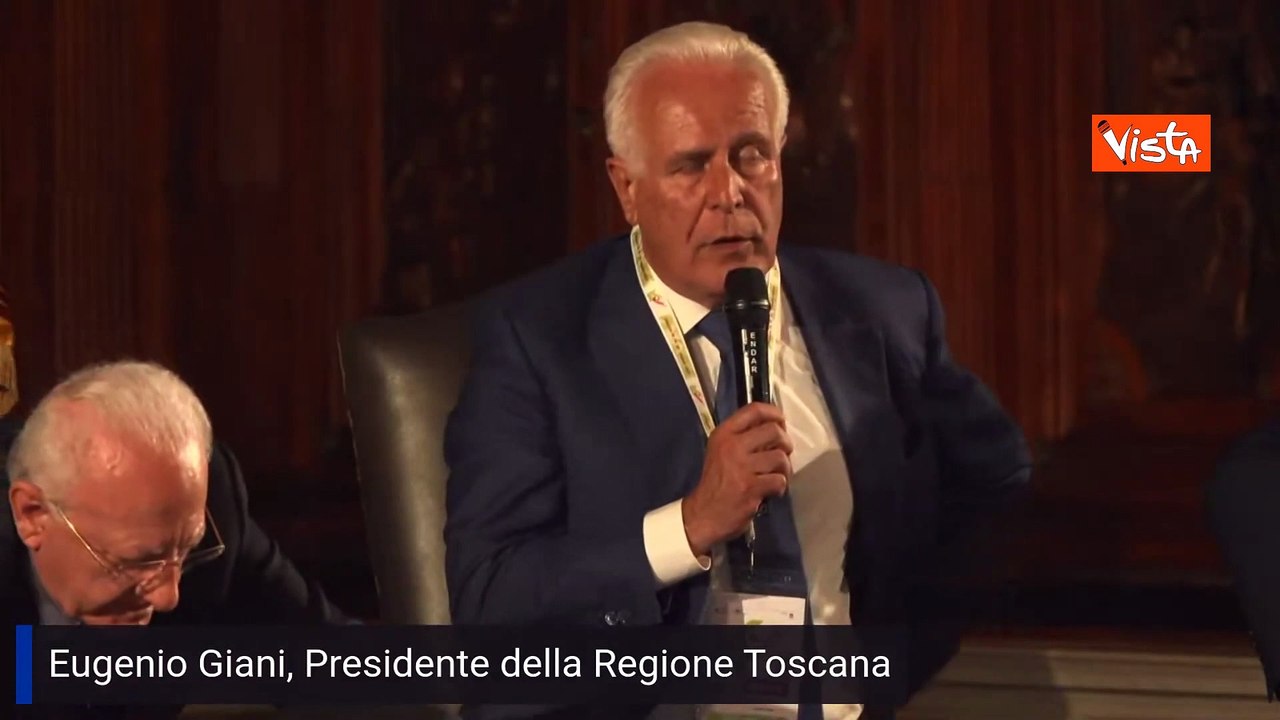 Giani (Toscana): "Regioni hanno un ruolo centrale"