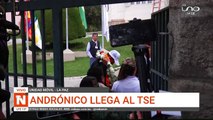 LLEGADA DE ANDRONICO AL TSE