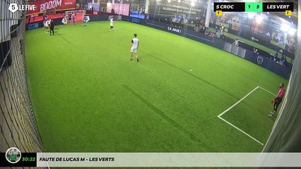 Faute de Lucas M - Les Verts