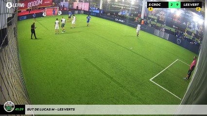 But de Lucas M - Les Verts