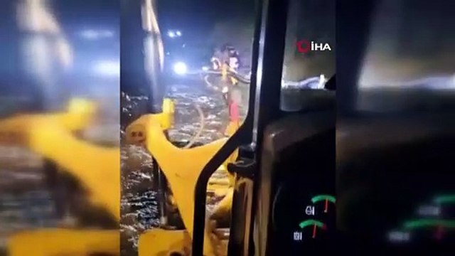 Pancar uğruna mahsur kaldılar: 20 kişi saatler süren operasyonla kurtarıldı