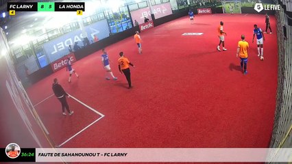Faute de Sahanounou T - Fc Larny