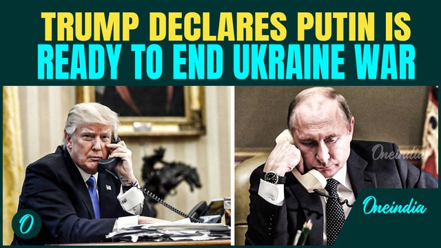 'Ukraine War Will End': Trump Declares Putin Agrees To Ceasefire, Asks Zelensky To Work With Russia