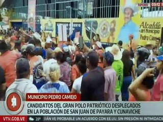 Apure | Habitantes de Pedro Camejo reafirman su apoyo al candidato Wilmer Rodríguez