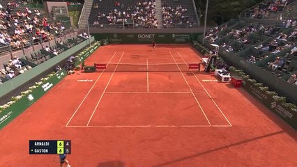 Genève - Gaston battu d'entrée par Arnaldi