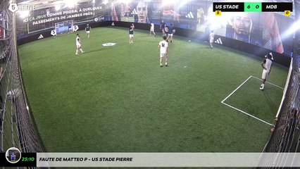 Faute de Matteo P - Us Stade Pierre