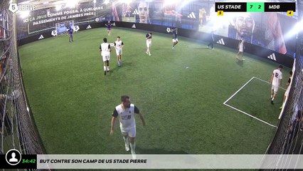 But contre son camp de Us Stade Pierre